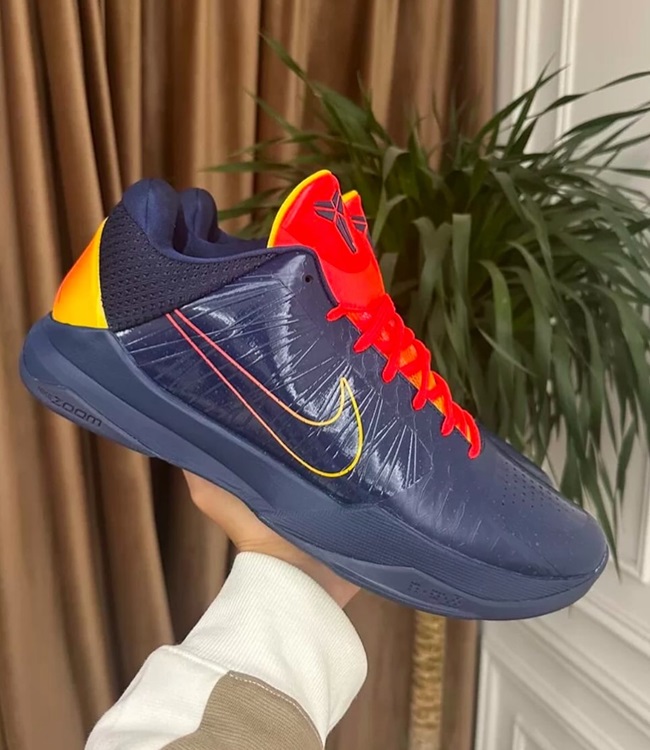 Men's Running Weapon Kobe 5 'Indiana Fever' Shoes 0101
